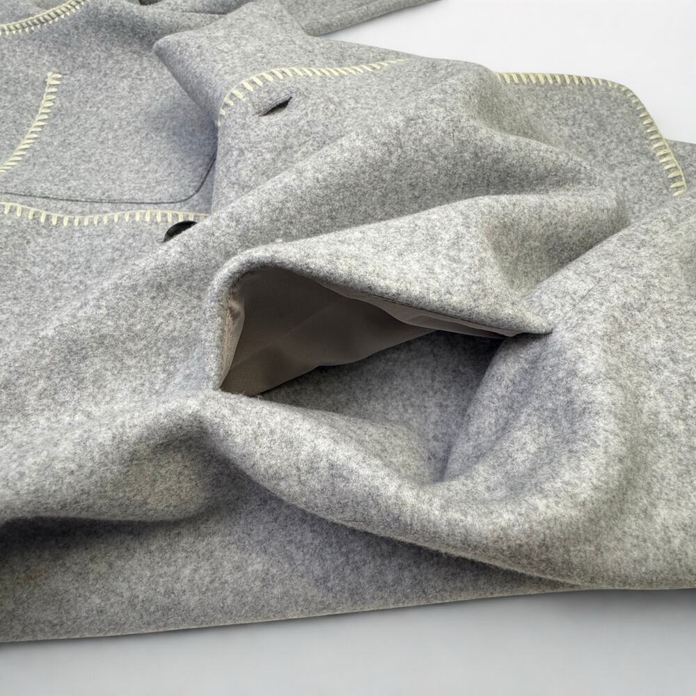 Z Supply Olivia Jacket Sz Small Whipstitch Accent Lagenlook Quiet Money Coastal - Picture 7 of 10